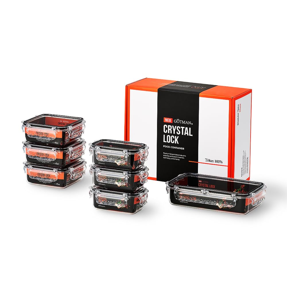 Amazon.com: gotman Crystal Lock Airtight Food Storage Containers